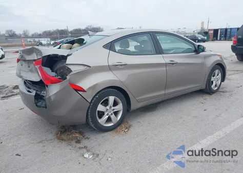 2013 Hyundai Elantra Gls z USA, uszkodzony, nr VIN 5NPDH4AEXDH313688